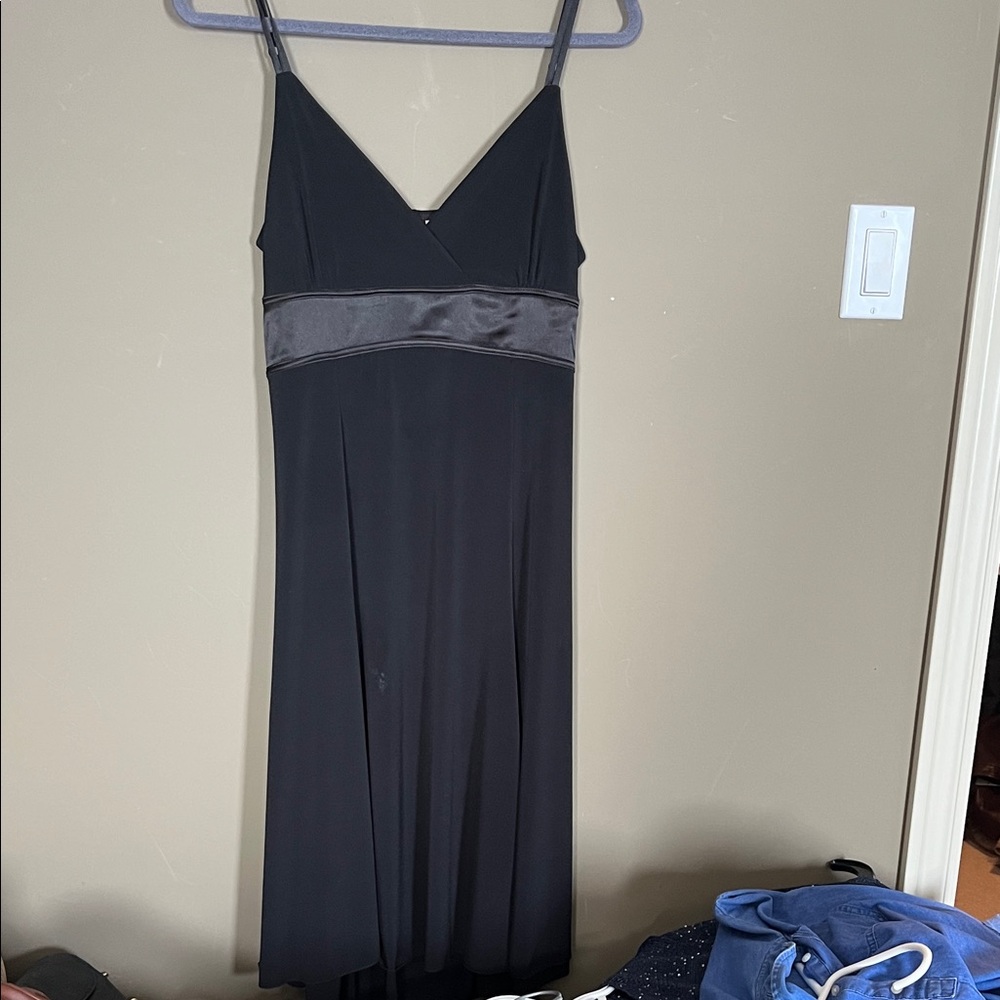 Elegant perfect black  Spaghetti Strap Dress